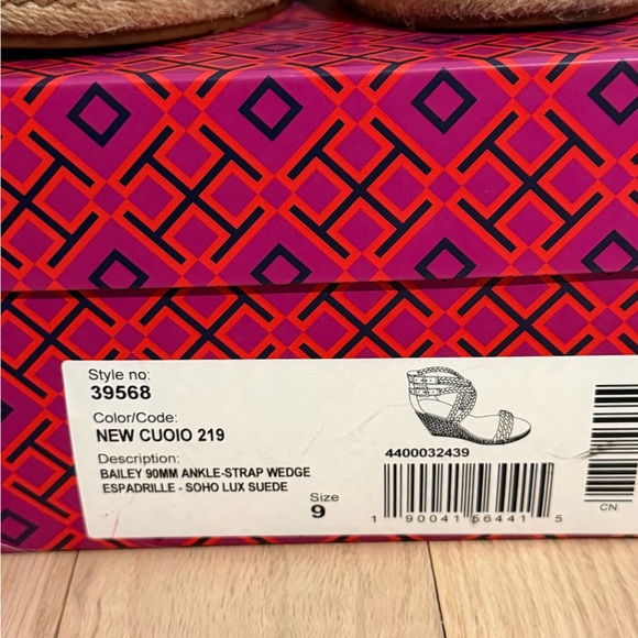 Tory Burch Bailey 90mm Ankle Strap Wedge Sandals - Picture 5 of 5